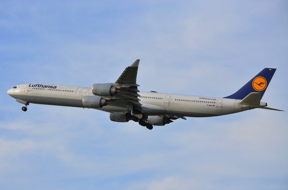 D-AIHA Lufthansa Airbus A340-642  Nürnberg   , MUC , 04.10.2017