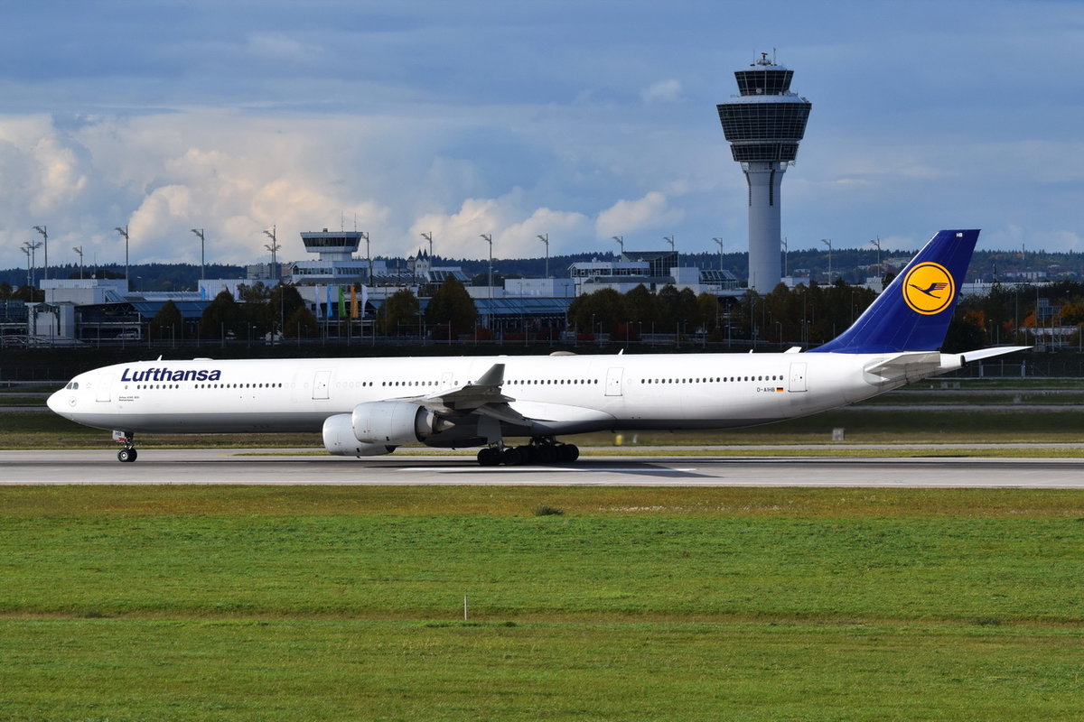 D-AIHB Lufthansa Airbus A340-642  Bremerhaven   , MUC , 03.10.2017