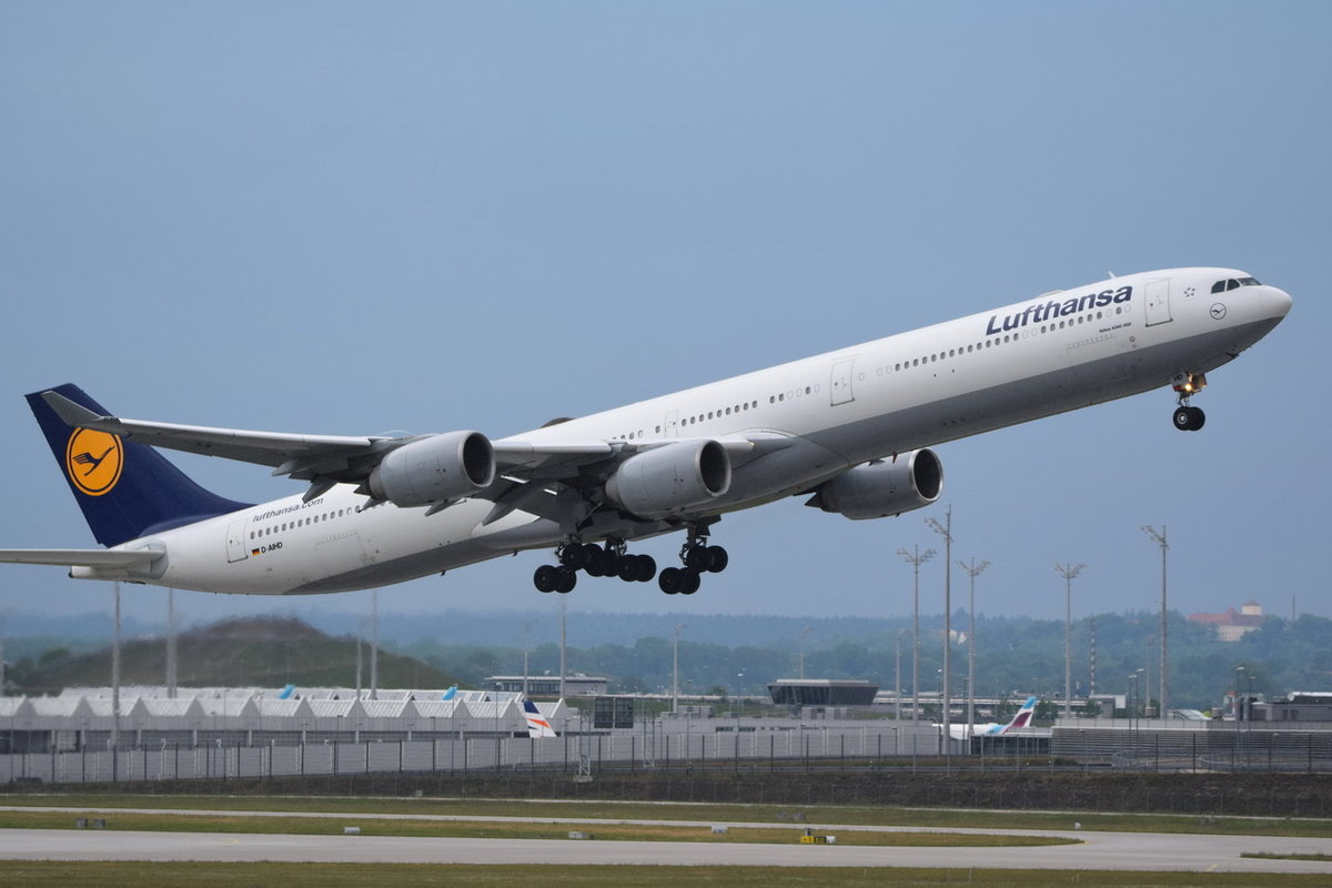 D-AIHD Lufthansa Airbus A340-642  , MUC , 19.05.2018