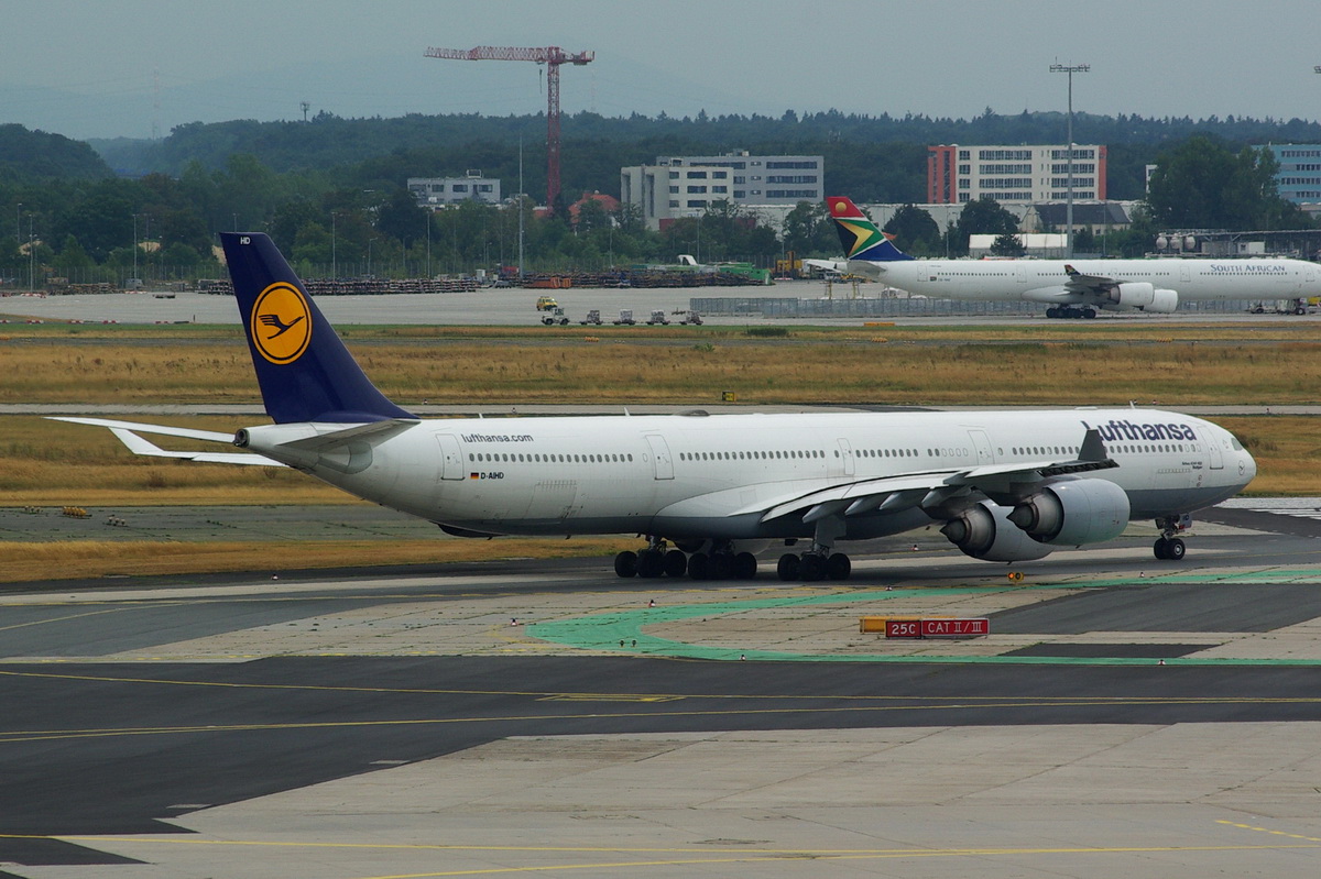 D-AIHD Lufthansa Airbus A340-642    08.08.2013

Flughafen Frankfurt