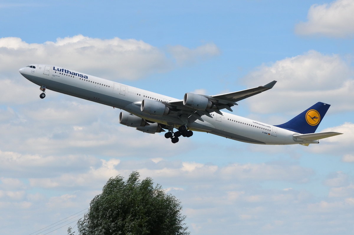 D-AIHF Lufthansa Airbus A340-642  Lübeck   , MUC , 17.06.2017