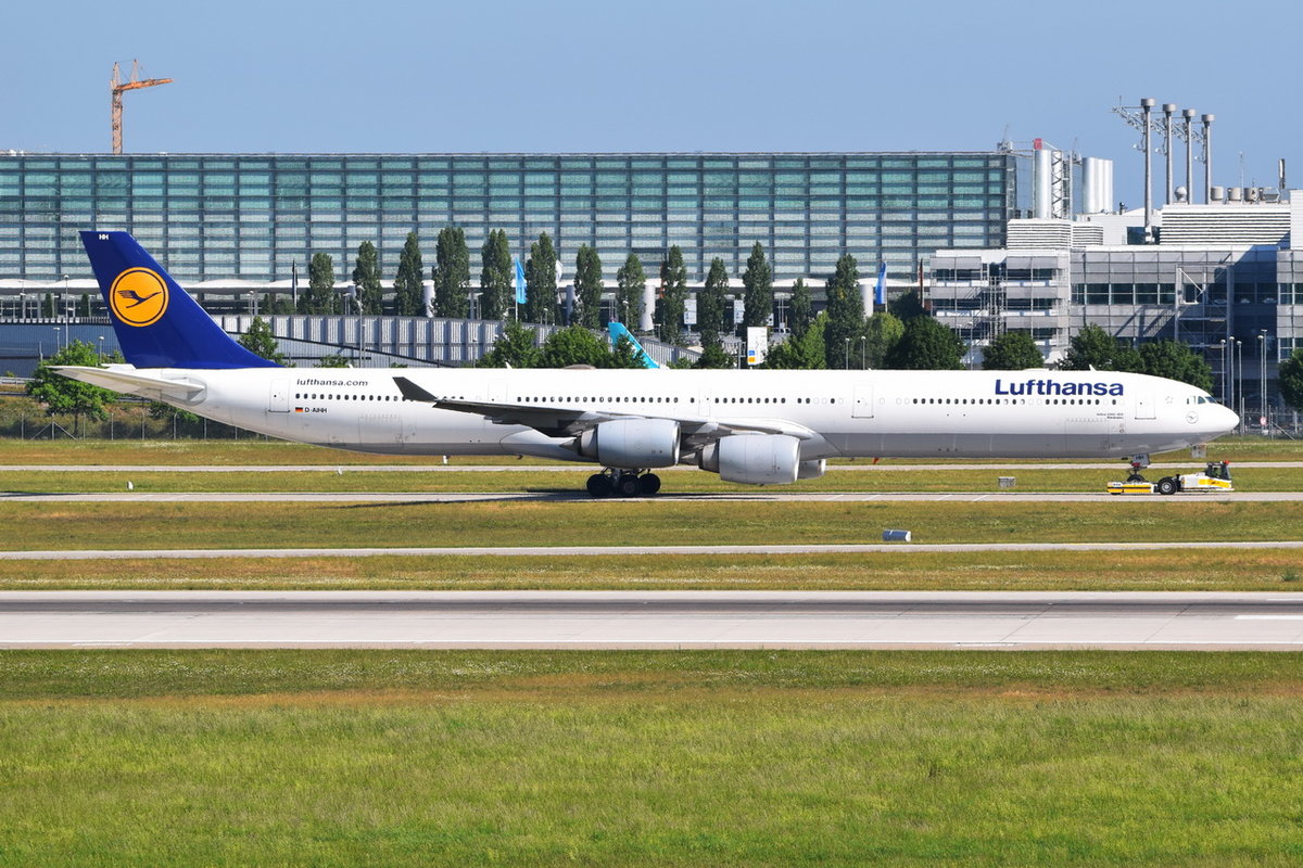 D-AIHH Lufthansa Airbus A340-642  Wiesbaden   , MUC , 21.05.2018