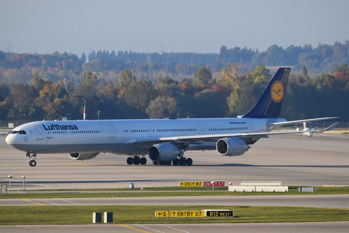D-AIHH Lufthansa Airbus A340-642  Wiesbaden   , MUC , 13.10.2018