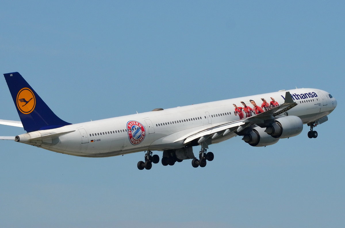 D-AIHK Lufthansa Airbus A340-642  Mainz   , MUC , 03.06.2017