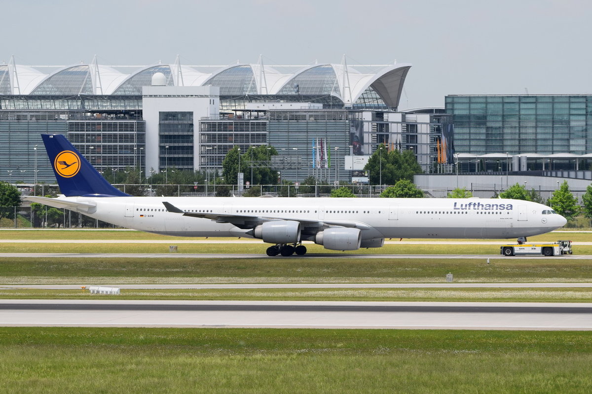 D-AIHW Lufthansa Airbus A340-642  , MUC , 03.06.2017