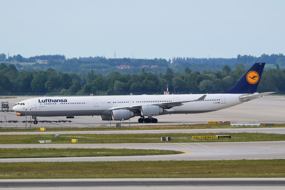 D-AIHW Lufthansa Airbus A340-642  , MUC , 20.05.2018