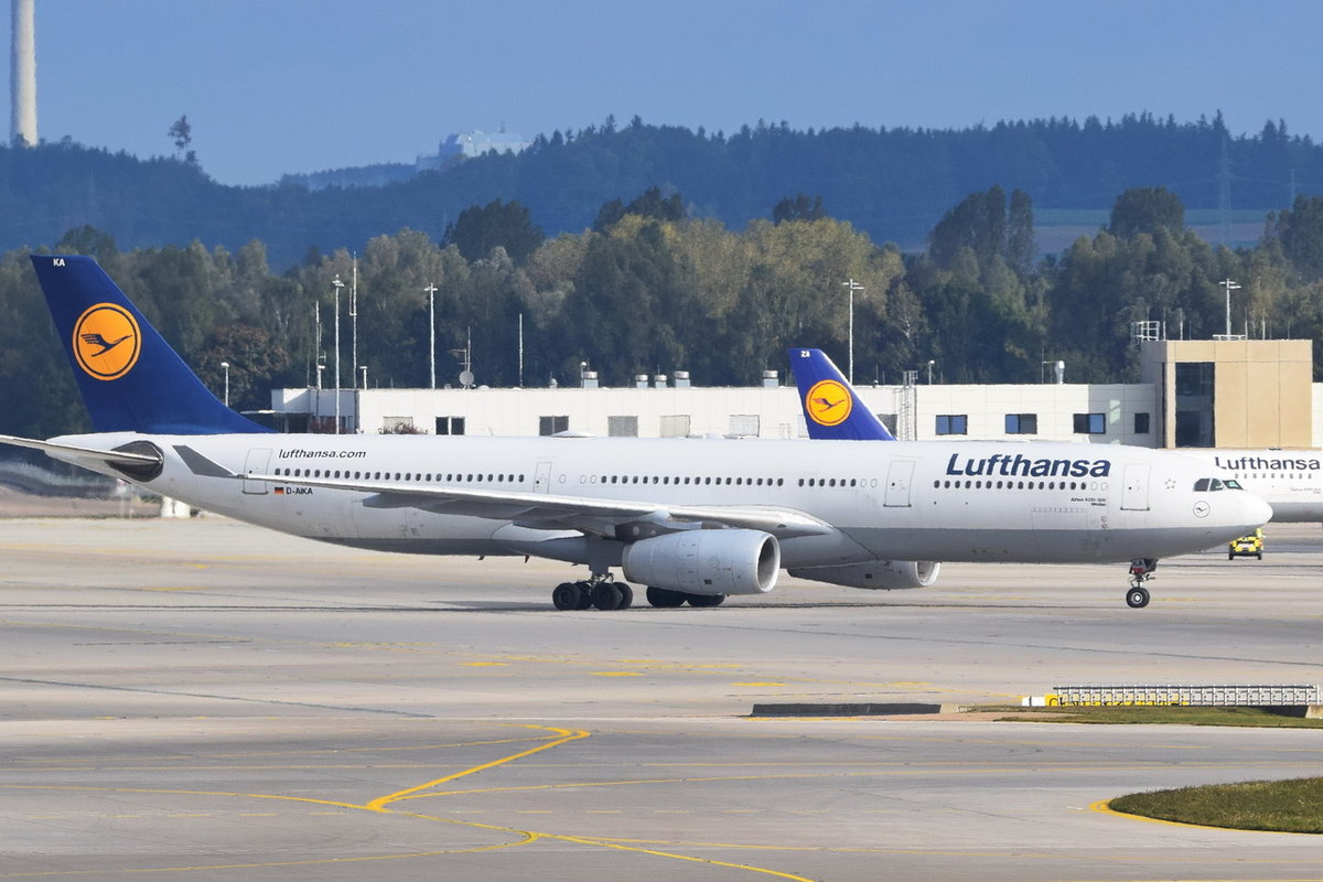 D-AIKA Lufthansa Airbus A330-343  Minden   , Muc , 06.10.2017