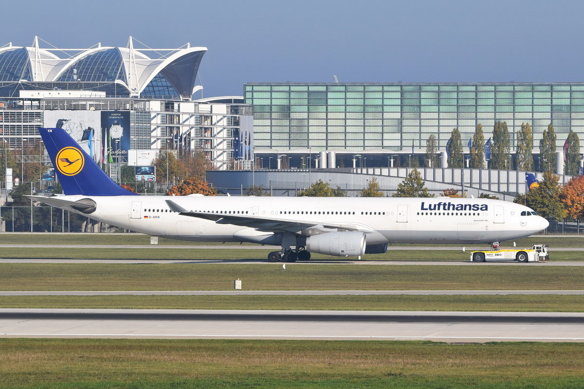 D-AIKN Lufthansa Airbus A330-343 , MUC , 13.10.2018