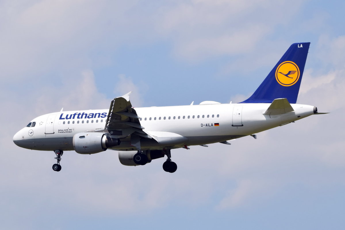 D-AILA Lufthansa Airbus A319-114  Frankfurt Oder   , MUC , 20.06.2017