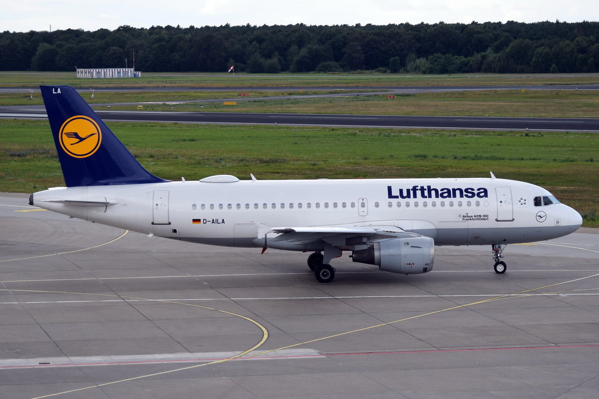 D-AILA Lufthansa Airbus A319-114  Frankfurt/Oder   , 22.08.2017 , TXL