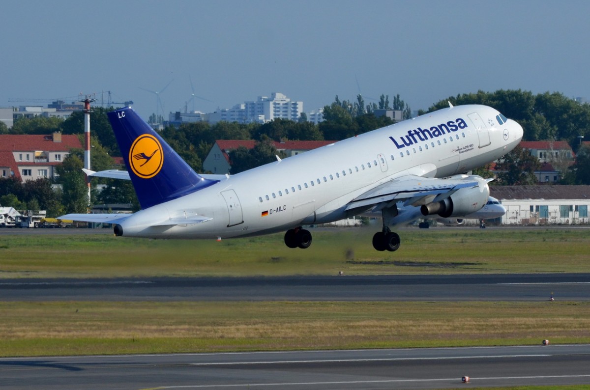 D-AILC Lufthansa Airbus A319-114    gestartet am 03.09.2014 in Tegel