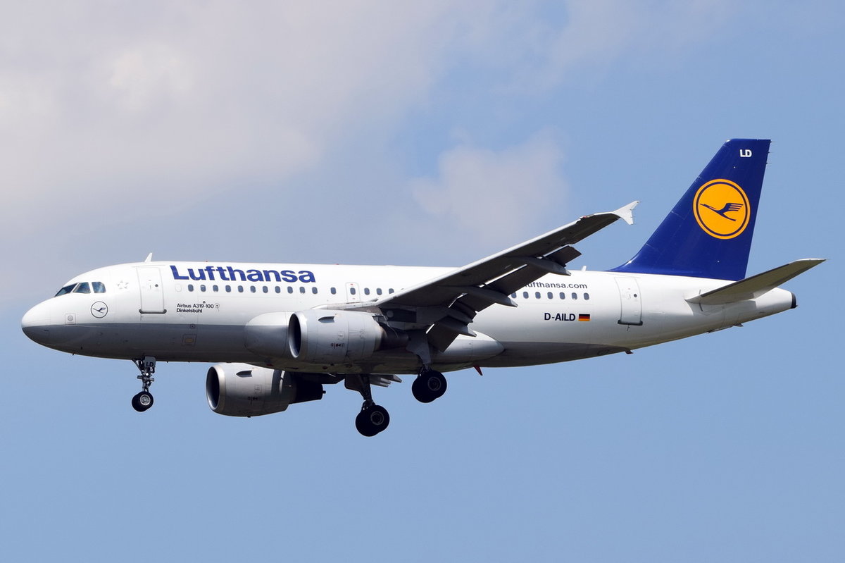 D-AILD Lufthansa Airbus A319-114  Dinkelsbühl   , MUC , 20.06.2017