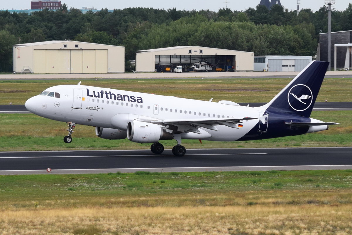 D-AILK Lufthansa Airbus A319-114  Aschaffenburg  , TXL , 15.08.2019 