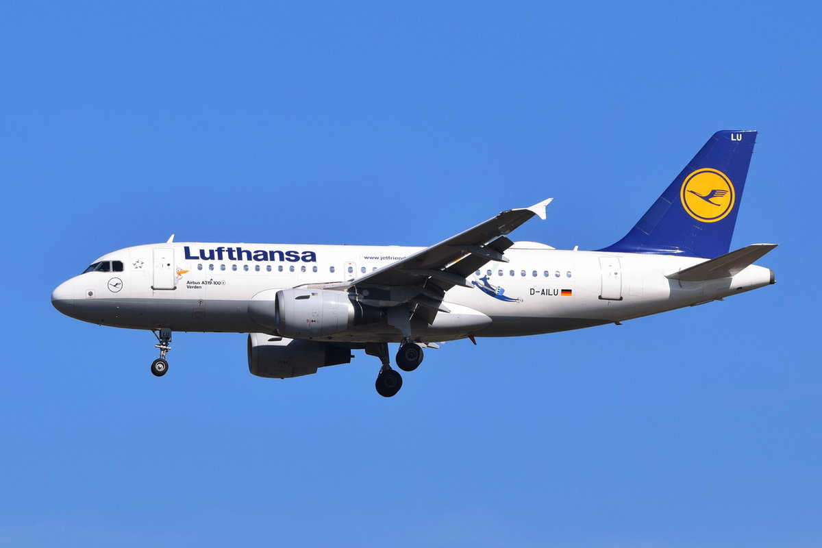 D-AILU Lufthansa Airbus A319-114  Verden  , MUC , 30.03.2019
