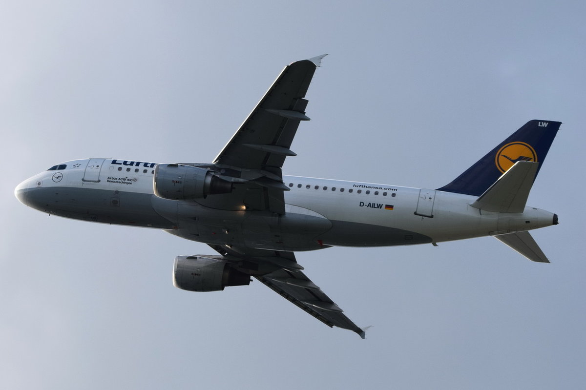 D-AILW Lufthansa Airbus A319-114  Donaueschingen   , MUC , 17.06.2017
