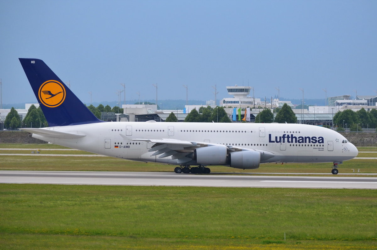 D-AIMB Lufthansa Airbus A380-841  München   , MUC , 19.05.2018