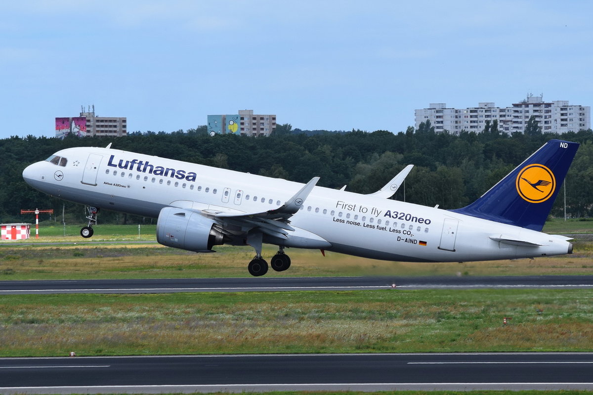 D-AIND Lufthansa Airbus A320-271N(WL)  , TXL , 13.07.2017