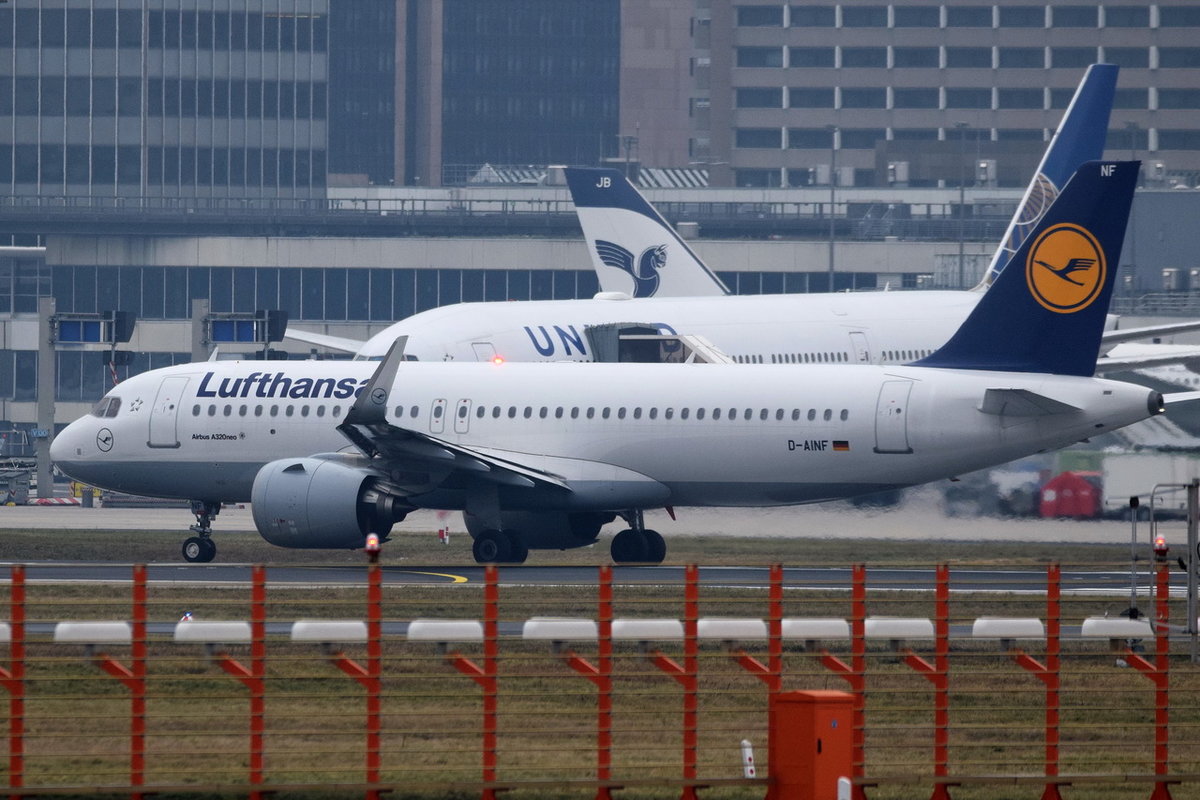 D-AINF Lufthansa Airbus A320-271N  , FRA , 06.12.2017