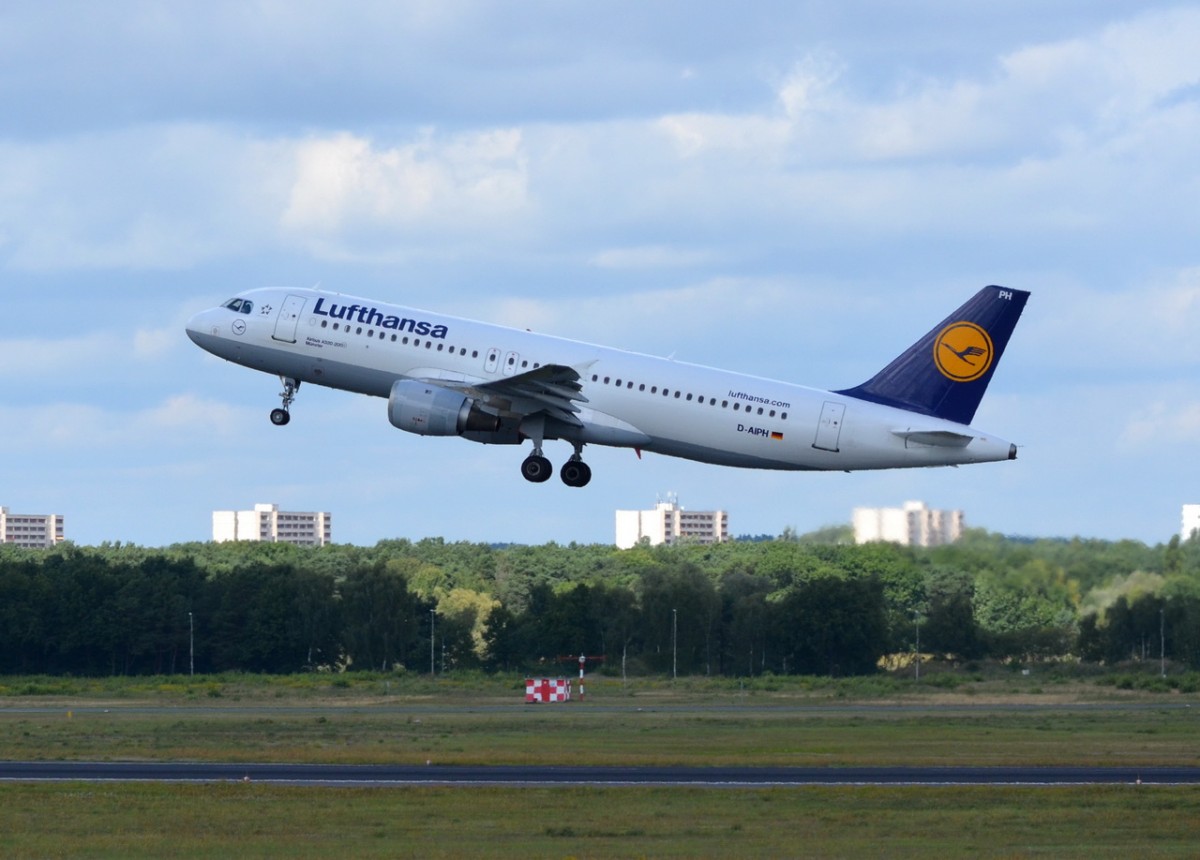 D-AIPH Lufthansa Airbus A320-211    in Tegelgestartet am 20.08.2014