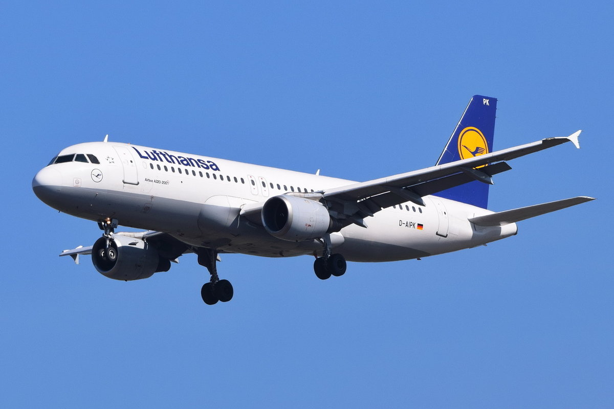 D-AIPK Lufthansa Airbus A320-211 , MUC , 30.03.2019 