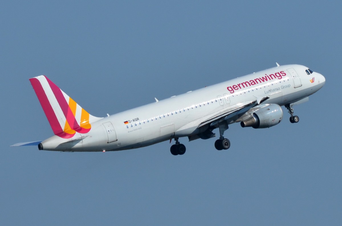 D-AIQR Germanwings Airbus A320-211   gestartet am 04.09.2014 in Tegel