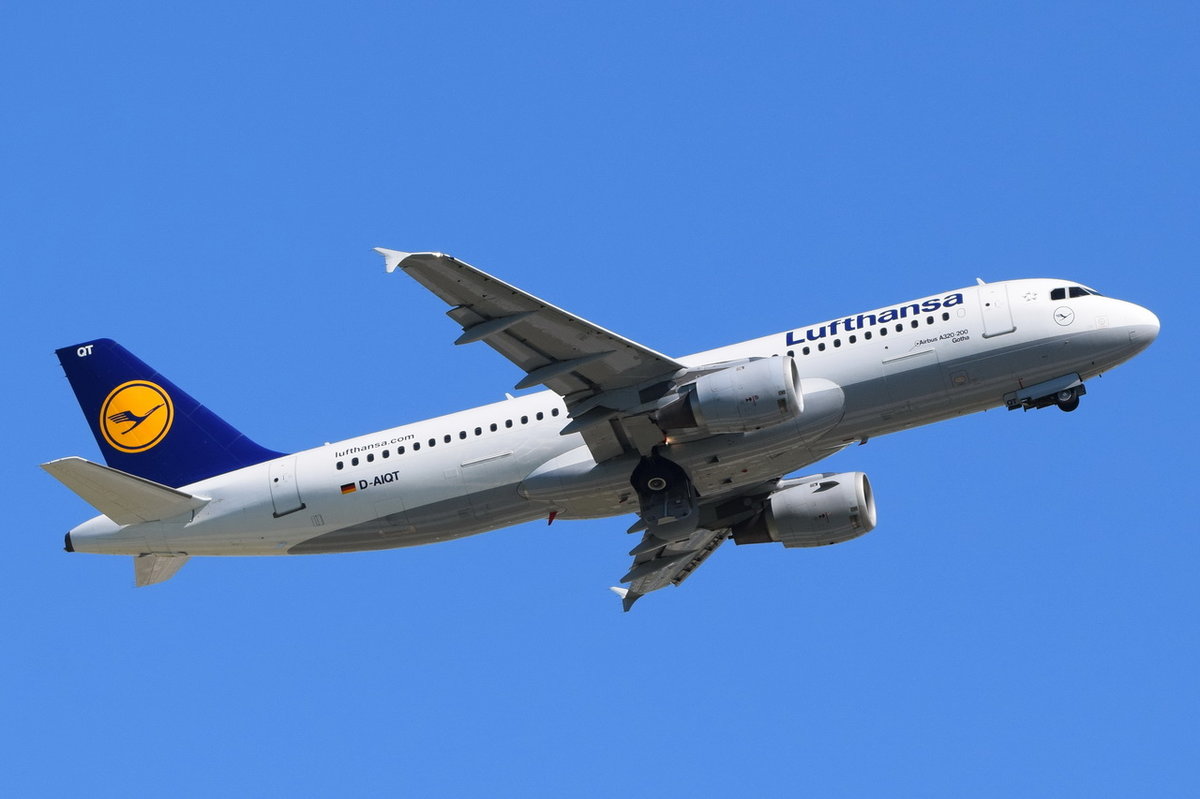 D-AIQT Lufthansa Airbus A320-211  Gotha   , MUC , 19.06.2017