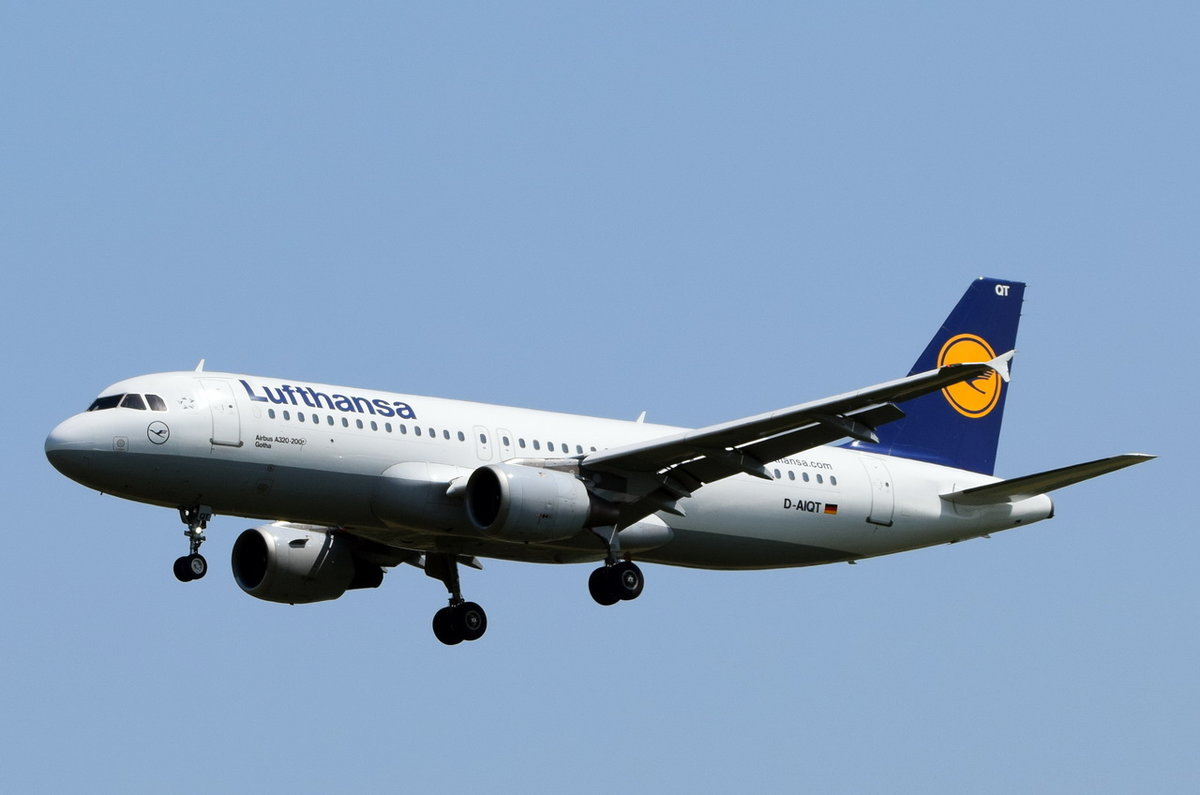 D-AIQT Lufthansa Airbus A320-211  Gotha   , MUC , 20.06.2017