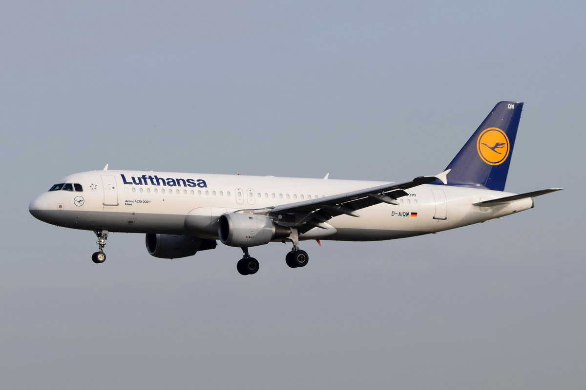 D-AIQW Lufthansa Airbus A320-211  Kleve   , MUC , 16.10.2016
