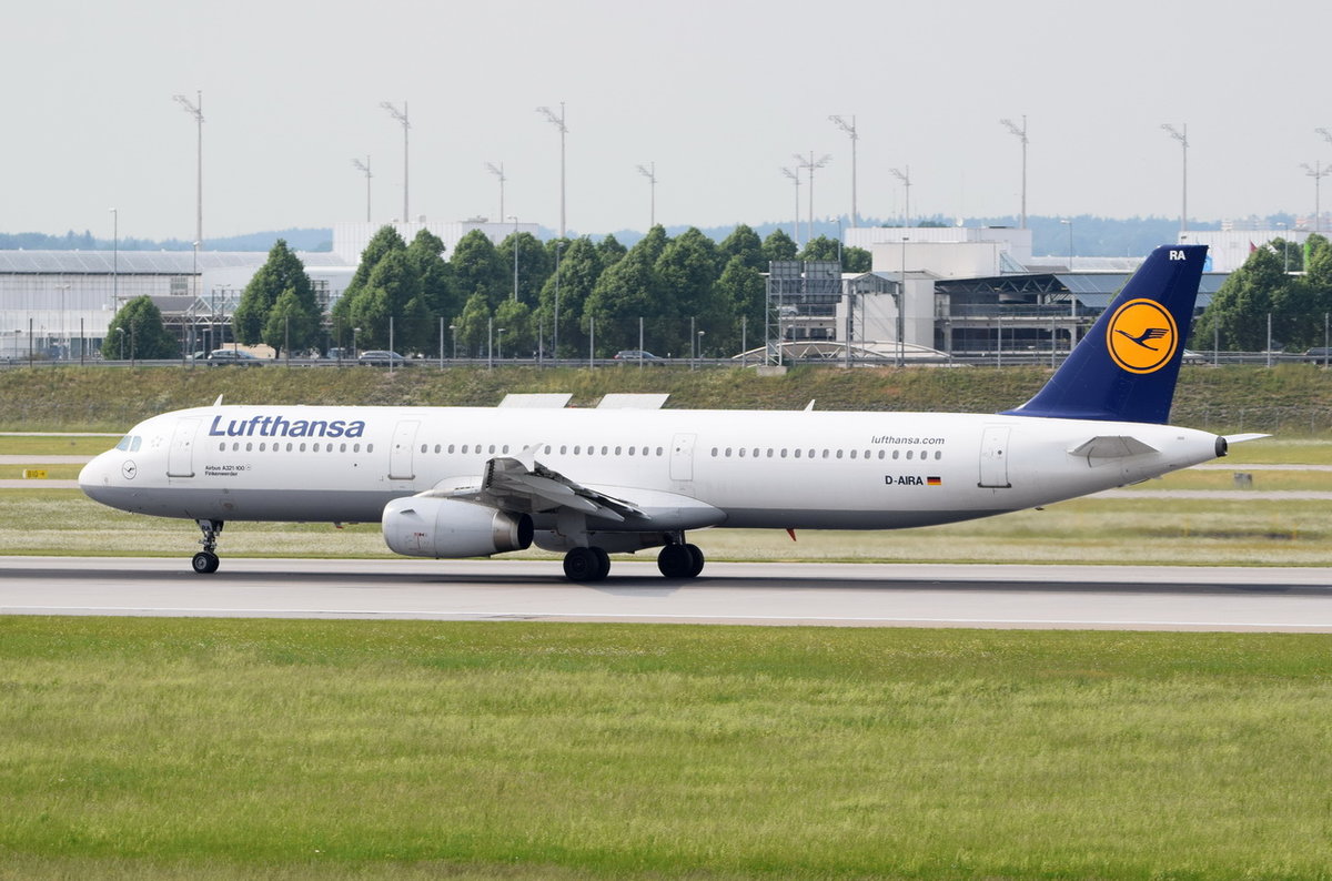D-AIRA Lufthansa Airbus A321-131  Finkenwerder  , MUC , 02.06.2017
