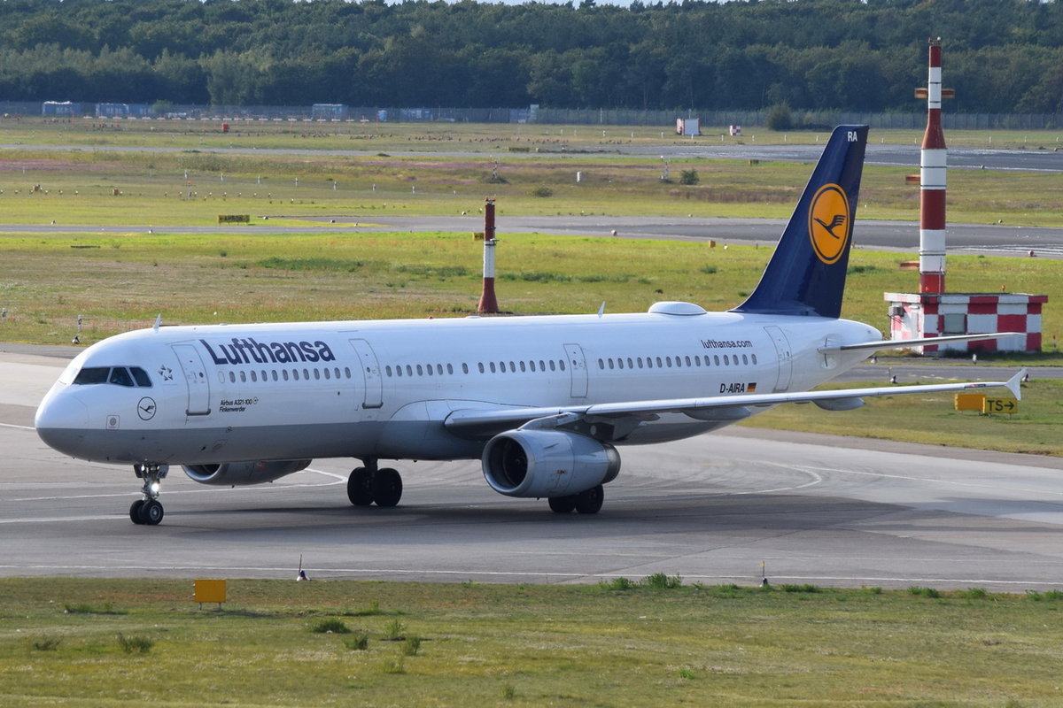 D-AIRA Lufthansa Airbus A321-131  Finkenwerder   , TXL , 20.09.2017
