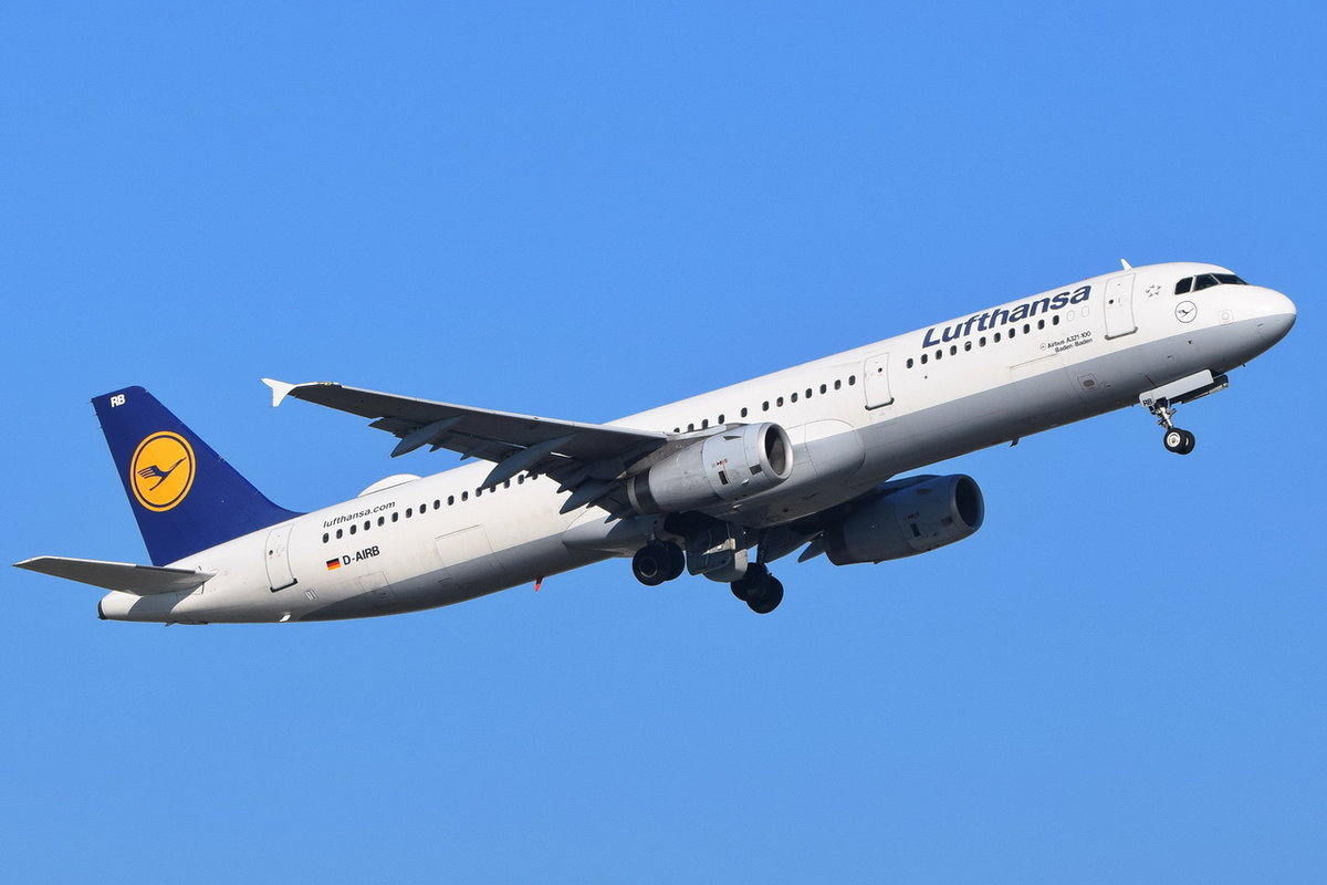 D-AIRB Lufthansa Airbus A321-131  Baden-Baden  , MUC , 13.10.2018