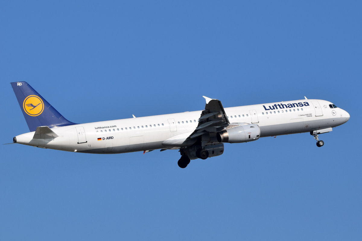 D-AIRD Lufthansa Airbus A321-131  Coburg   , MUC , 16.10.2016