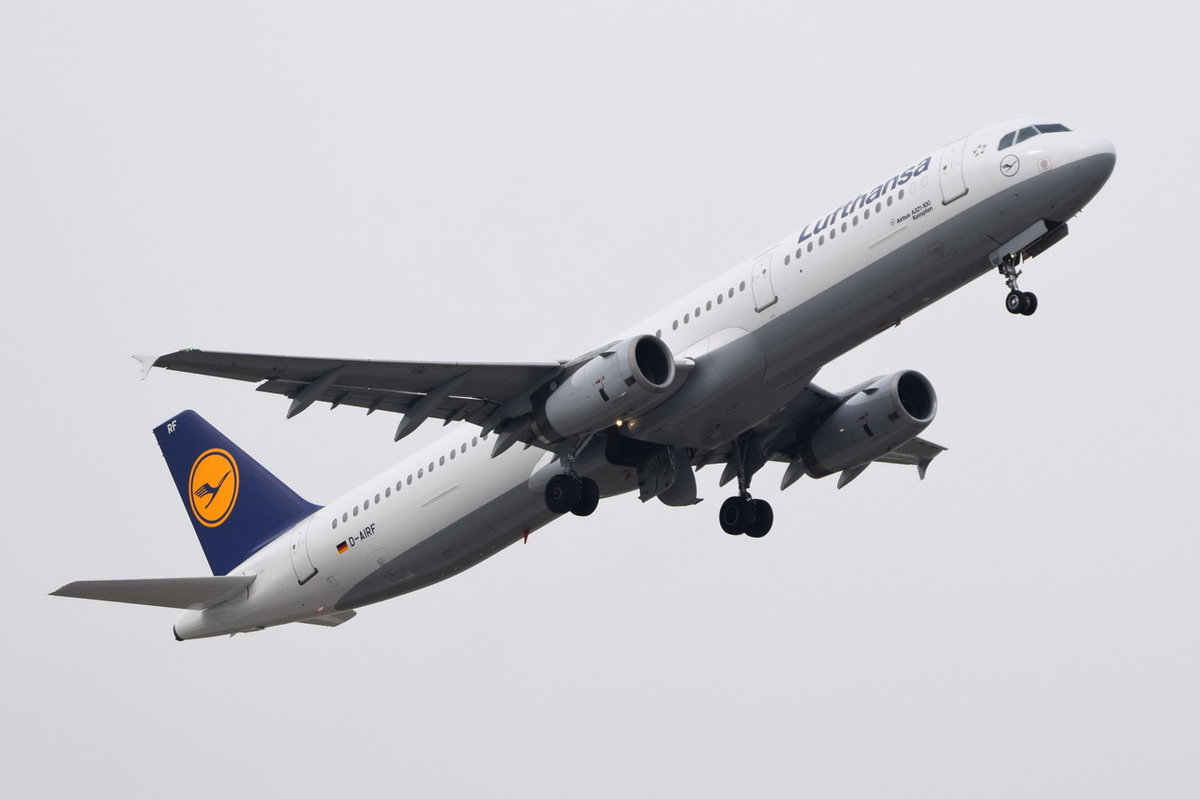 D-AIRF Lufthansa Airbus A321-131  Kempten   , MUC , 14.10.2016