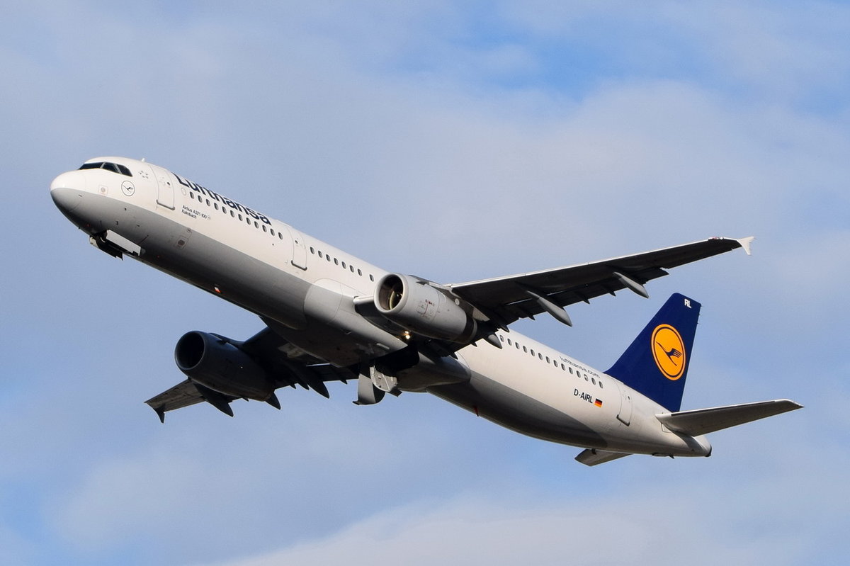 D-AIRL Lufthansa Airbus A321-131  Kulmbach   , MUC , 15.10.2016
