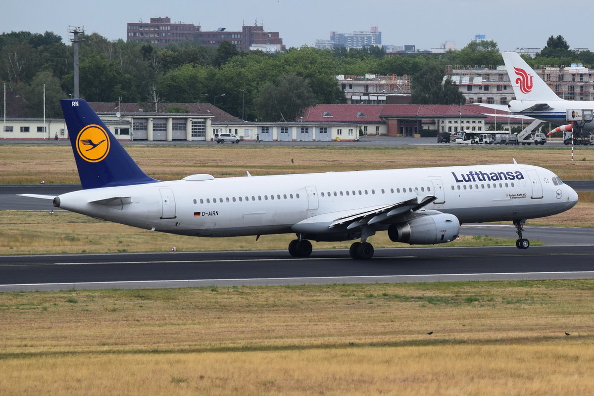 D-AIRN Lufthansa Airbus A321-131  Kaiserslautern   , TXL , 10.07.2018