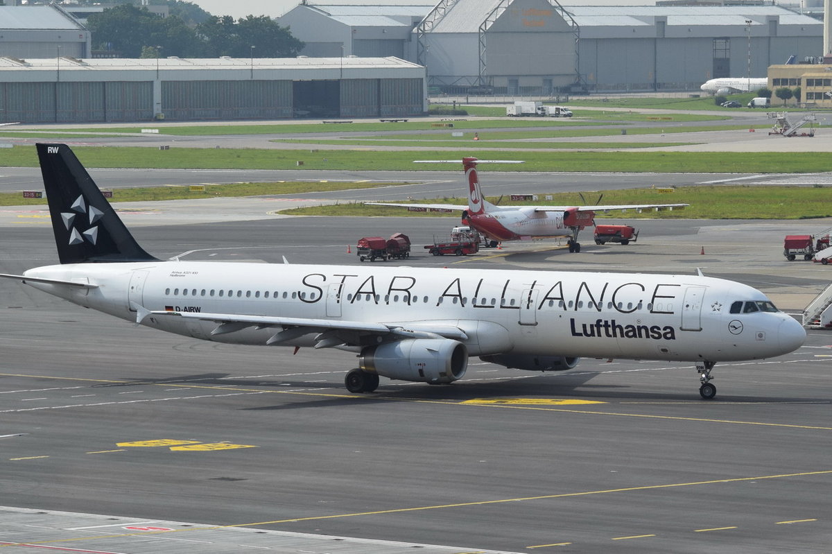 D-AIRW Lufthansa Airbus A321-131  Heilbronn   , HAM , 05.09.2017