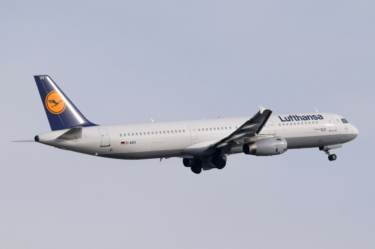 D-AIRX Lufthansa Airbus A321-131  Weimar   , MUC , 14.10.2016
