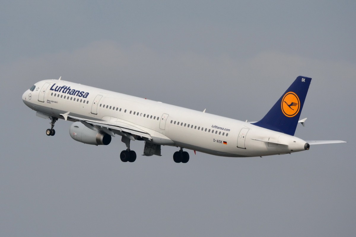 D-AISK Lufthansa Airbus A321-231   Start in Tegel am 24.03.2014