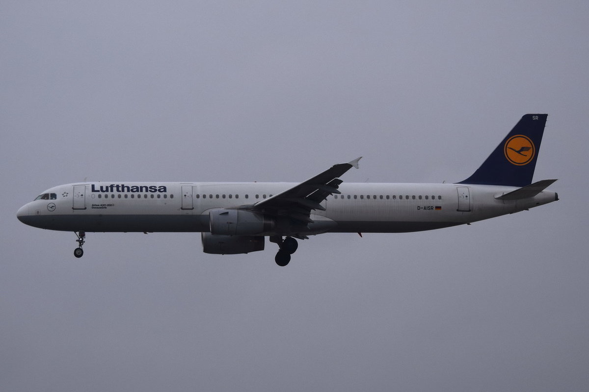 D-AISR Lufthansa Airbus A321-231  Donauwörth   , FRA , 04.12.2017
