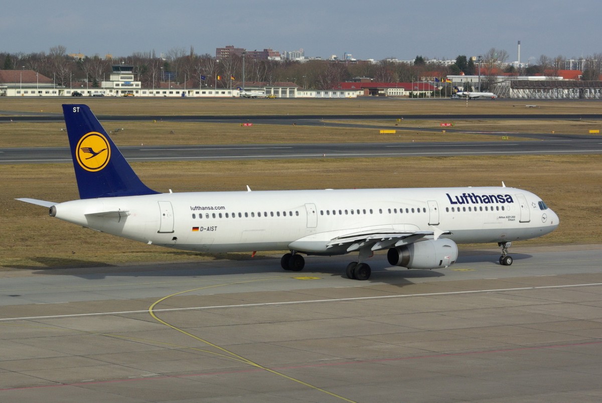 D-AIST Lufthansa Airbus A321-231   17.02.2014   Berlin-Tegel