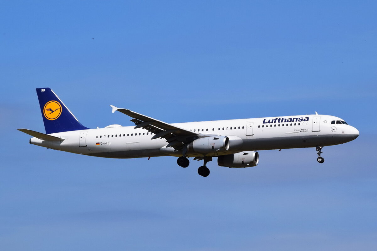 D-AISU , Lufthansa  , Airbus A321-231  Nördlingen  ,  Berlin-Brandenburg  Willy Brandt  , BER , 15.06.2022 ,
