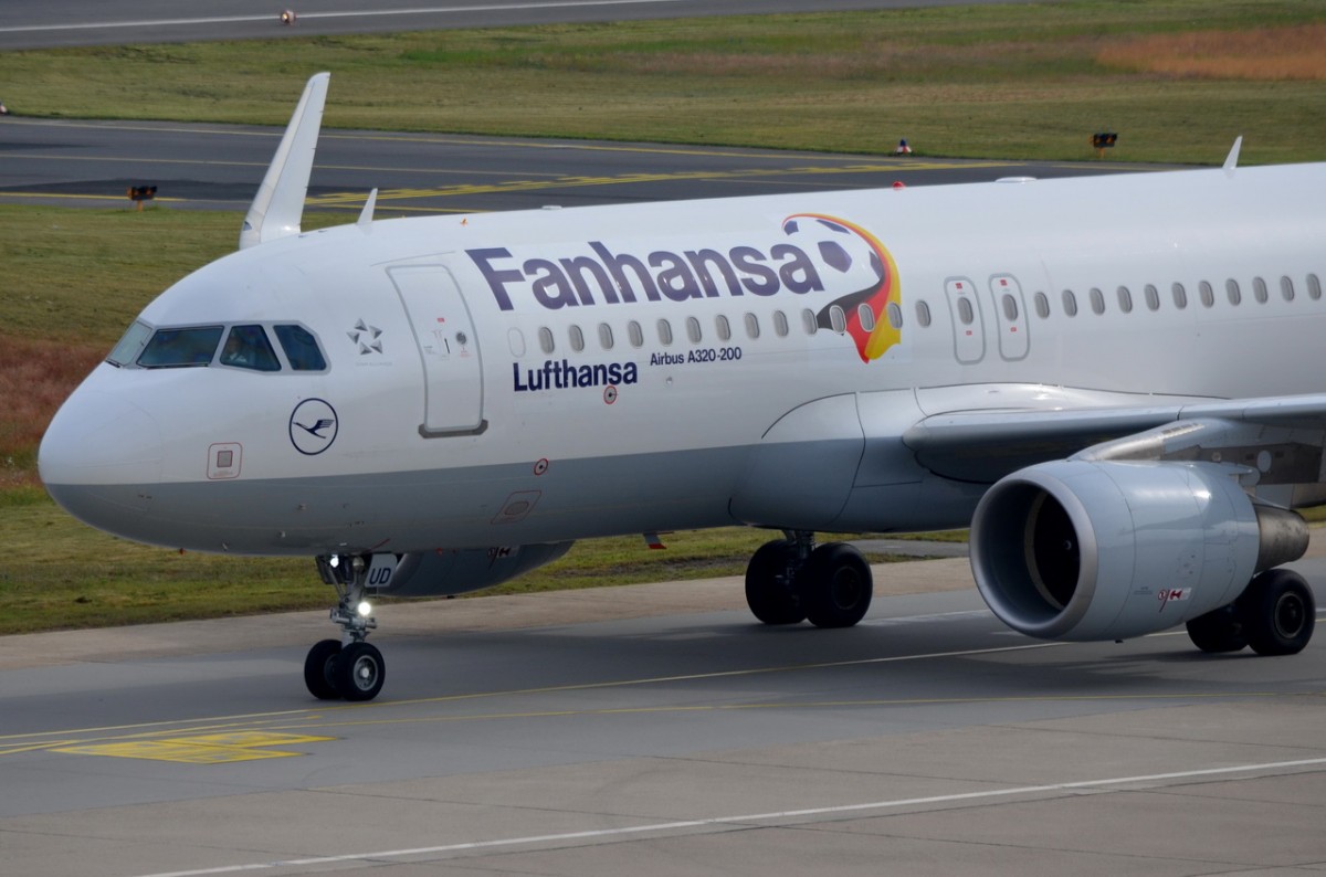 D-AIUD Lufthansa Airbus A320-214 (WL)   zum Start in Tegel am 26.07.2014