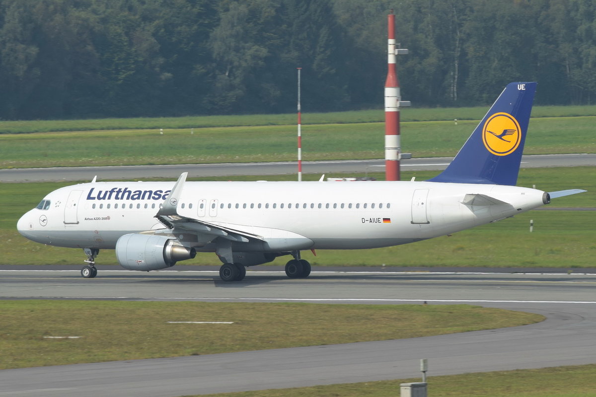 D-AIUE Lufthansa Airbus A320-214(WL) , HAM , 05.09.2017