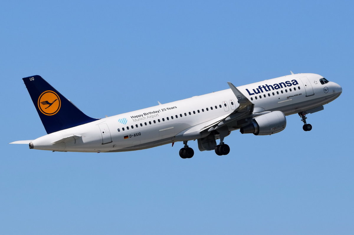 D-AIUQ Lufthansa Airbus A320-214(WL)  , MUC , 19.06.2017