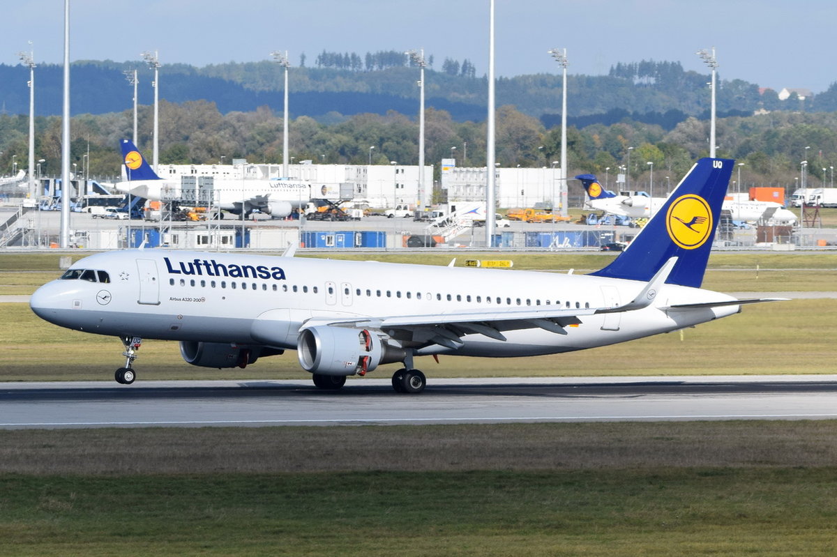 D-AIUQ Lufthansa Airbus A320-214(WL)  , MUC  , 15.10.2016