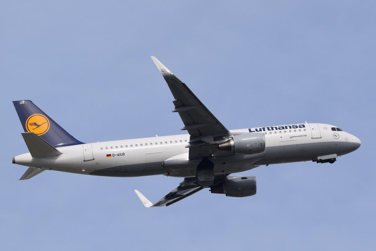D-AIUR Lufthansa Airbus A320-214(WL)  , MUC , 14.10.2016