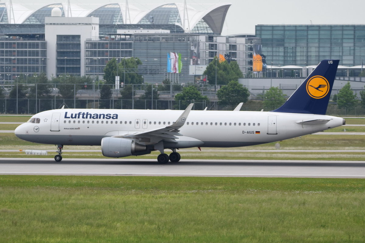 D-AIUS Lufthansa Airbus A320-214(WL)  , MUC , 02.06.2017