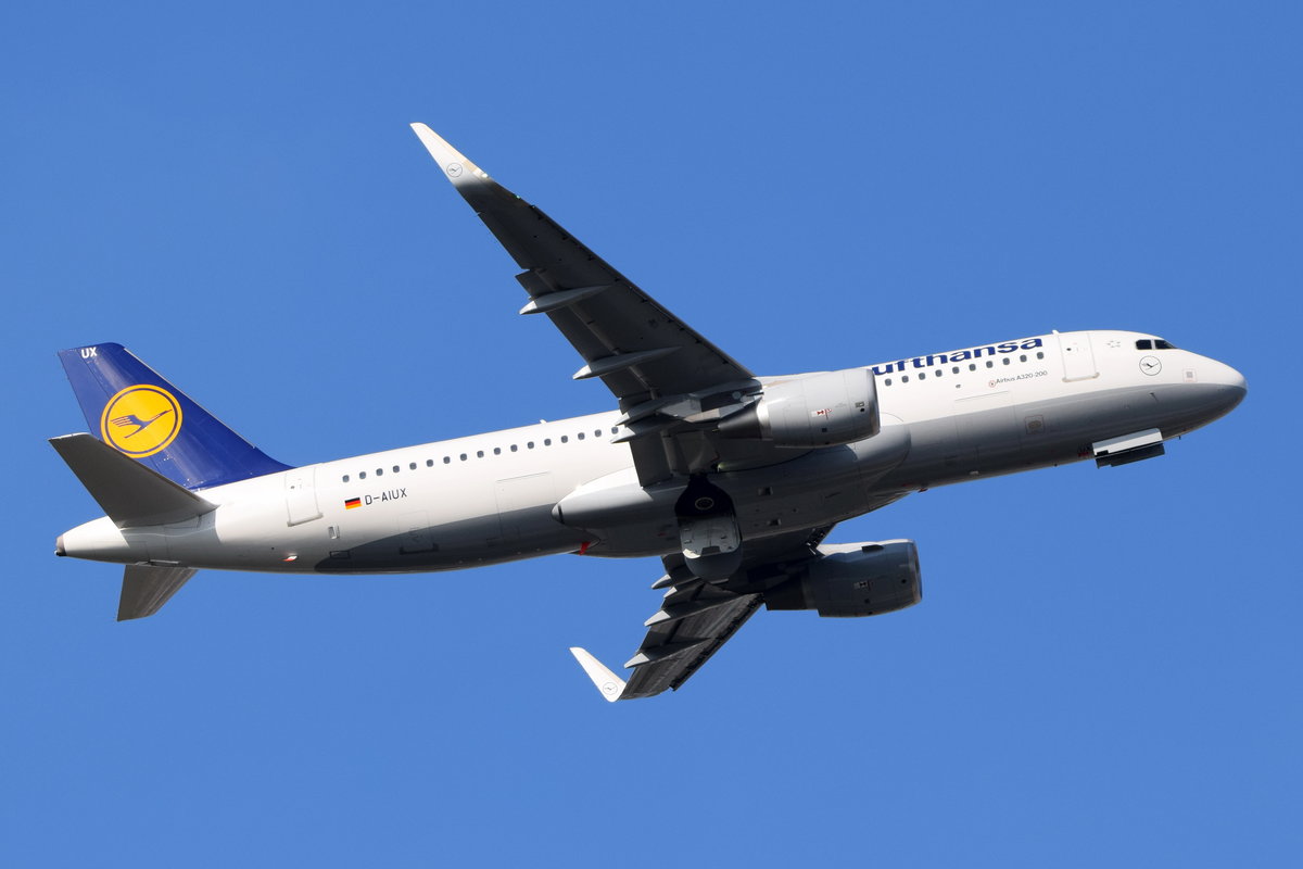 D-AIUX Lufthansa Airbus A320-214(WL)  , MUC , 16.10.2016