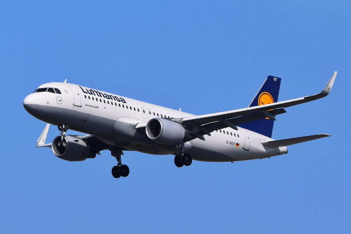 D-AIUY Lufthansa Airbus A320-214(WL) , MUC , 30.03.2019