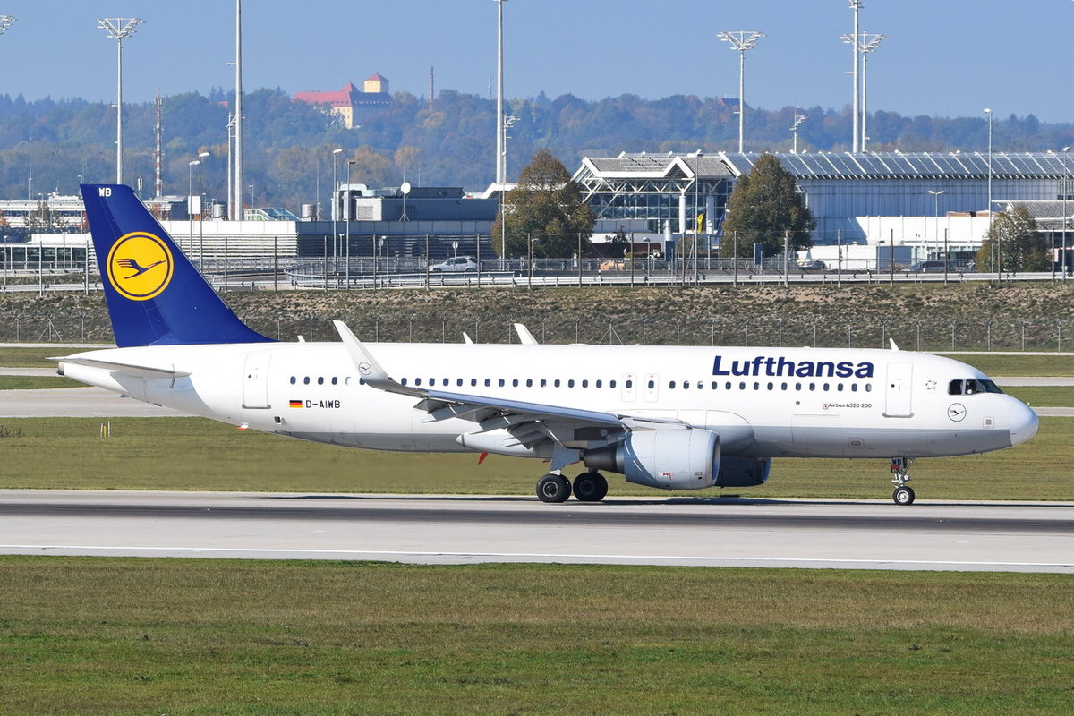 D-AIWB Lufthansa Airbus A320-214(WL) , MUC , 13.10.2018